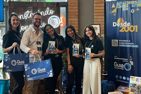 Sucesso Na Feira Do Shopping Da Constru O E Stand Exclusivo Do Guia Do