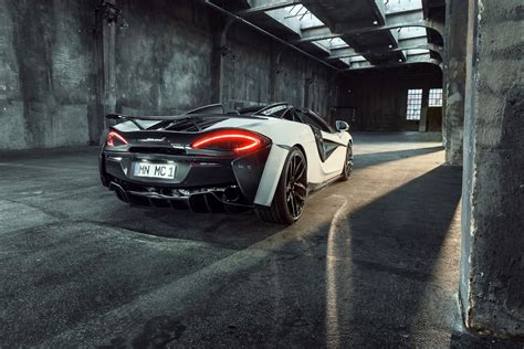 Novitec McLaren 570S Spider 2018 Rear Wallpaper,HD Cars Wallpapers,4k Wallpapers,Images ...