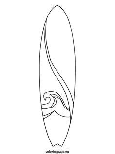 Tabla De Surf Dibujo Para Colorear Disfresses Dibujos Tablas De