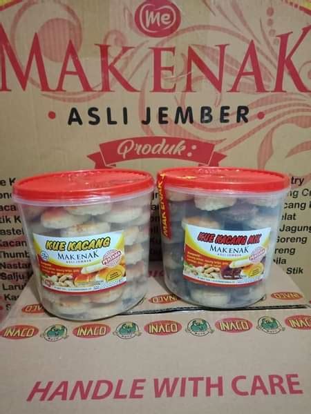 Kue Kacang Mak Enak Asli Jember Toples Lazada Indonesia