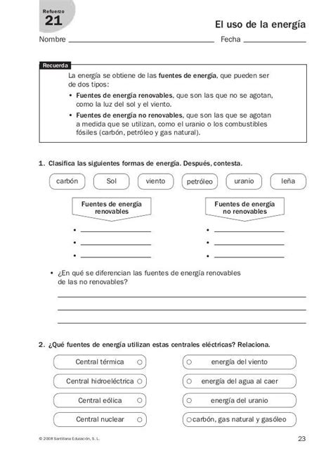 Refuerzo y ampliación conocimiento del medio 4º Artofit