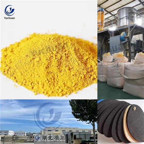 Blended Foaming Agent Azodicarbonamide Chemical Additive Yellow Powder