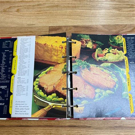 Vintage Better Homes And Gardens New Cook Book Meredith Press 1969 Second Printing 5 Ring Binder