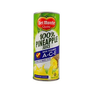 DEL MONTE PINEAPPLE JUICE ACE 240ML – SRS Sulit