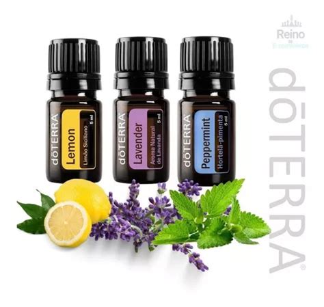 Combo 3 Óleos Essenciais Kit Doterra Apresentação 5ml Oferta Frete Grátis