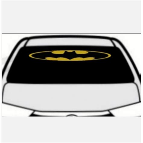 👍 Customised Batman Logo Sticker Shopee Malaysia