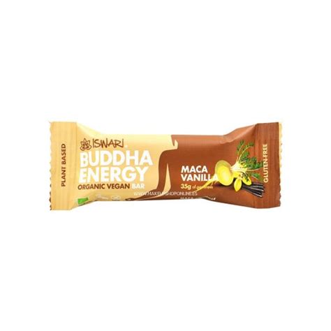 Iswari Buddha Energy Maca Vainil Bar G Docmorris Pt