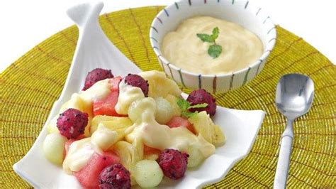 Resep Dan Cara Membuat Salad Buah Saus Jeruk Camilan Sehat Dari Buah