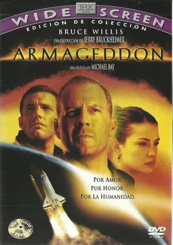 Armageddon Dvd Bruce Willis Película Nueva