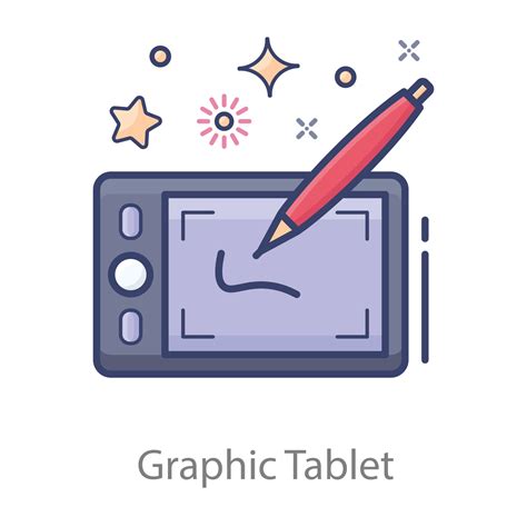 Graphic Tablet Design 2574337 Vector Art at Vecteezy