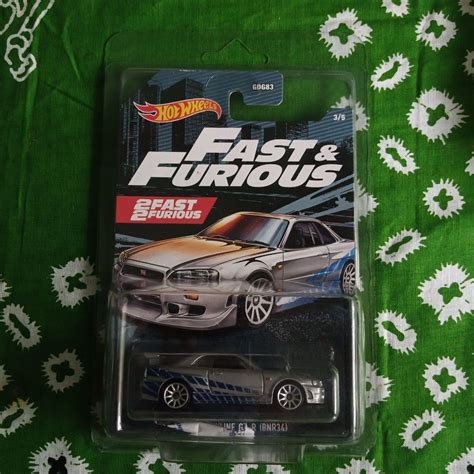 Hot Wheels Nissan Skyline Gt R R Fast And Furious Toys