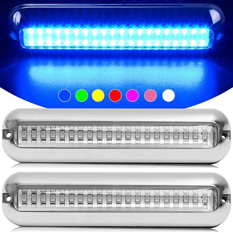 Buy Husuku Pro Led Marine Led Lights For Boat Underwater Blue A