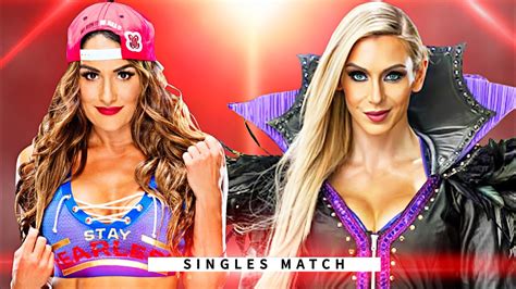 Nikki Bella Vs Charlotte Flair Singles Match YouTube