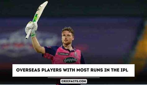 Top Overseas Players With Most Runs In Ipl History