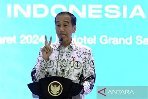 Presiden Jokowi Buka Kongres Ke Pgri Ingatkan Soal Indonesia Emas