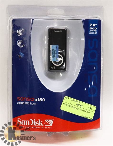 NEW SANDISK MP3 PLAYER 2GB