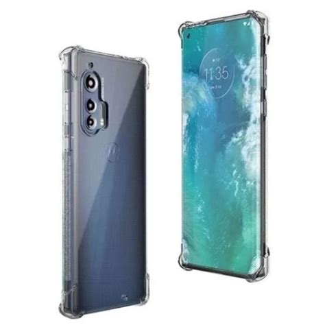 Capa Motorola Moto Edge Plus Capinha Transparente Bordas Impacto