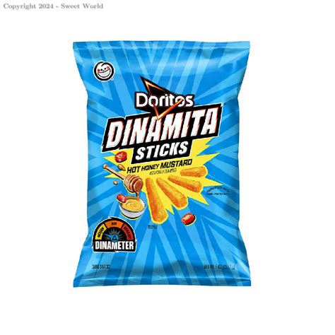 028400737937 Doritos Dinamita Sticks Hot Honey Mustard 9 0oz Bag Single Pack