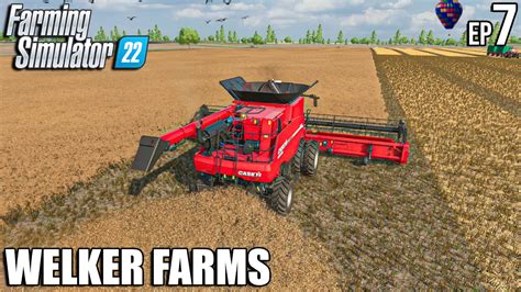 Canola Harvest And Load With Case Welker Farms Farming Simulator 22