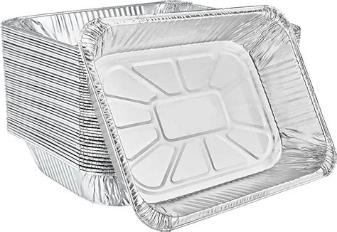 VeZee JETfoil Disposable Disposable Aluminum Half Size Shallow Pans