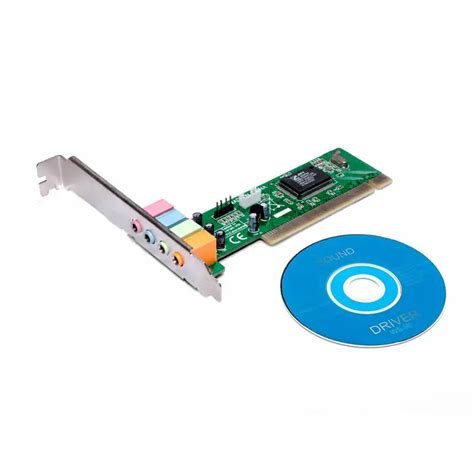 Купить новый 4 канал 5.1 объемный 3D на шине PCI звук аудио-карта для ...