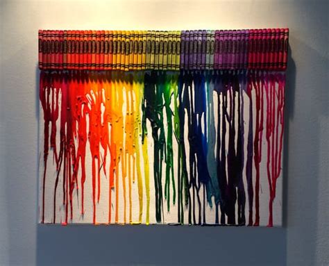 I Want Thattt Melted Crayon Art – NoveltyStreet