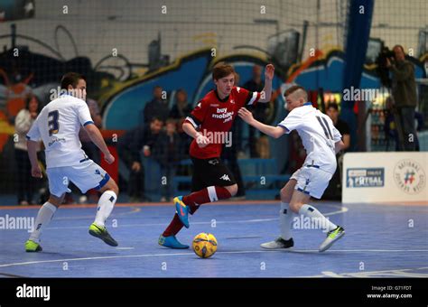 Soccer - Soccer AM Futsal Cup Final - Birmingham Futsal Arena. Action ...