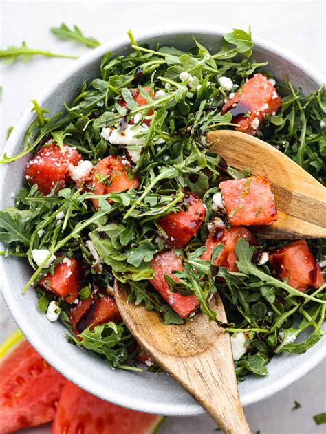 Watermelon Arugula Salad With Feta Giovanni Keel