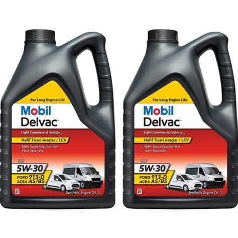 Mobil Delvac Lcv F 5W30 Hafif Ticari Araç Motor Yağı 5+5 10 Fiyatı