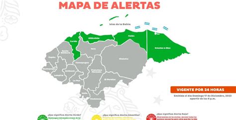 Extienden La Alerta Verde En Estos Cinco Departamentos De Honduras