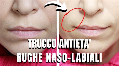 Rughe Naso Labiali Trucchetti Professionali Per Ridurle Con Il Trucco