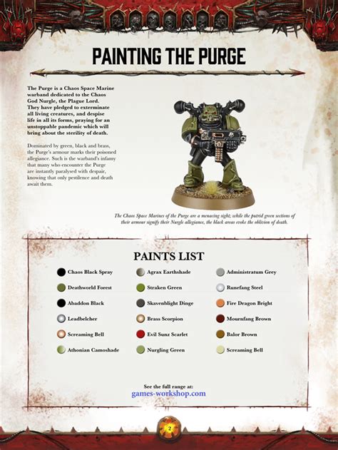 Warhammer Digital - Advent Day 12: Warhammer 40,000 Nurgle Painting Guide