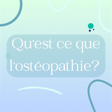 Quest ce que lostéopathie Ostéopathe le Mans Baptiste Timmerman