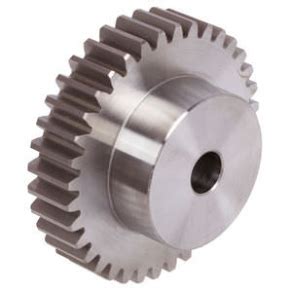 Straight Toothed Gear Stainless Steel Steel