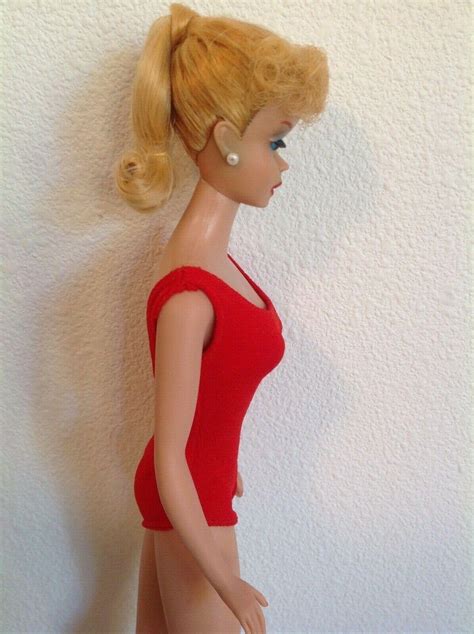Vintage Beautiful Blonde Ponytail Barbie Doll