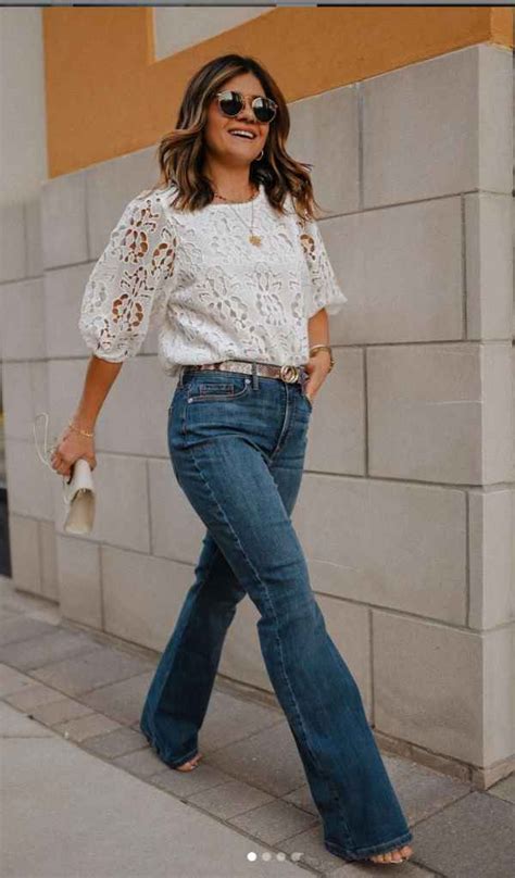 What To Wear With Flare Jeans Flare Pants Outfit Ideas You Will Love