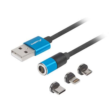 Lanberg Cable Quick Charge En Usb A Usb C Lightning Y