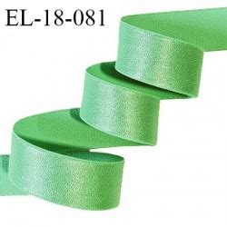 Elastique 18 Mm Lingerie Haut De Gamme Couleur Vert Brillant Bonne