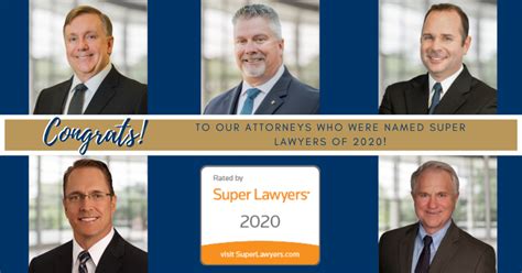 Five Carlson Law Firm Attorneys Named Super Lawyers