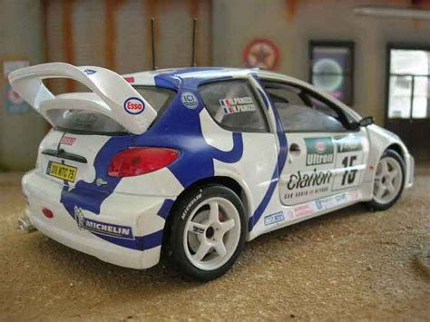 Modellino In Miniatura Peugeot Wrc Solido Clarion