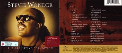 Stevie Wonder - Definitive Collection | Music album covers, Stevie ...