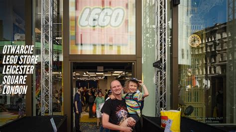 Otwarcie Lego Store Leicester Square London Na Lecie Lego Youtube