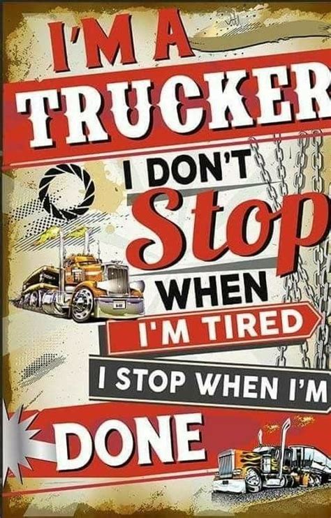 Im A Trucker Truck Quotes Trucker Quotes Truck Driver Quotes