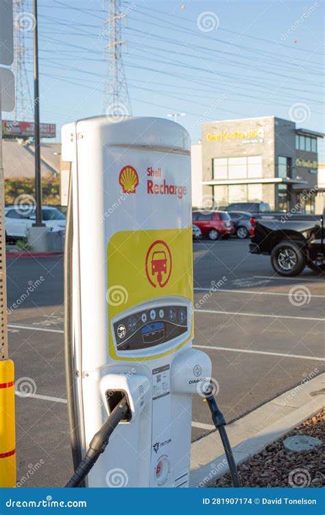 Shell Recharge Booth Sign At Philippine Electric Vehicle Summit In