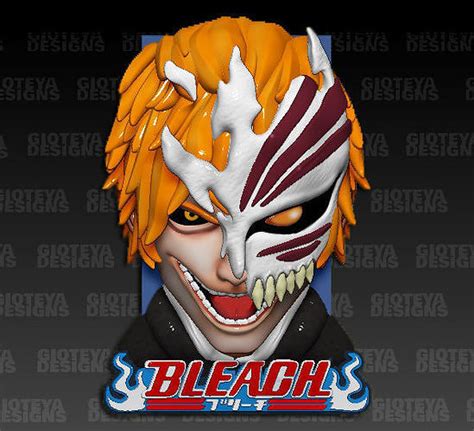 BLEACH Ichigo Hollow Mask 3D model | CGTrader