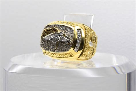 Galería Los Anillos De Los Campeones Del Super Bowl A Través Del