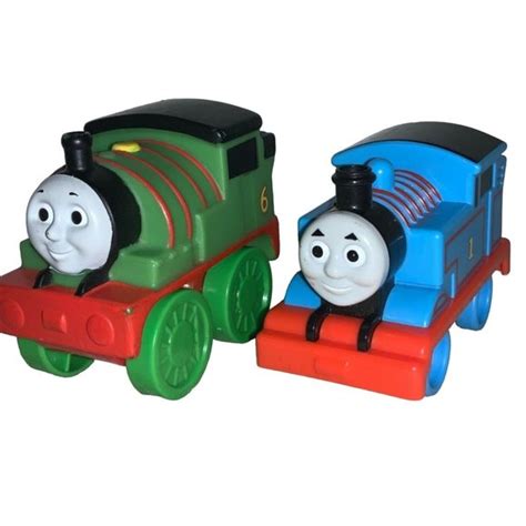 Mattel | Toys | Thomas The Train And Friend Percy Chunky Plastic Push ...