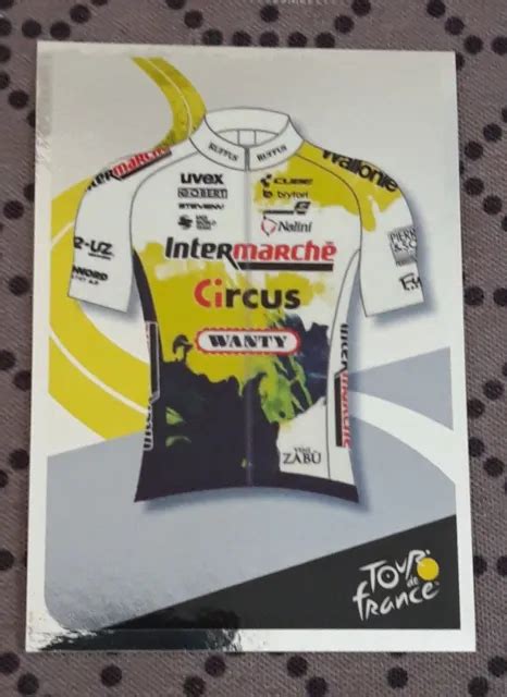 STICKER AUTOCOLLANT PANINI Tour De France 2023 N 159 Maillot Pro