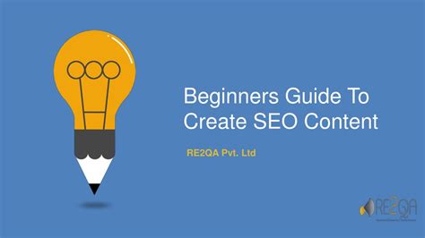 Ppt Beginners Guide To Create Seo Content Powerpoint Presentation