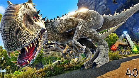 UNE ARMÉE INDOMINUS REX ARK MOD Survival Evolved Ep40 YouTube